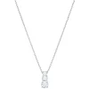 Swarovski Stilla Attract Silver Crystal Pendant