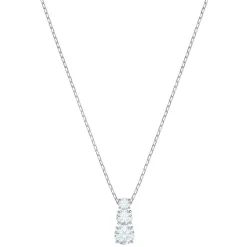 Swarovski Stilla Attract Silver Crystal Pendant