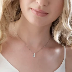 Swarovski Stilla Attract Silver Crystal Pendant