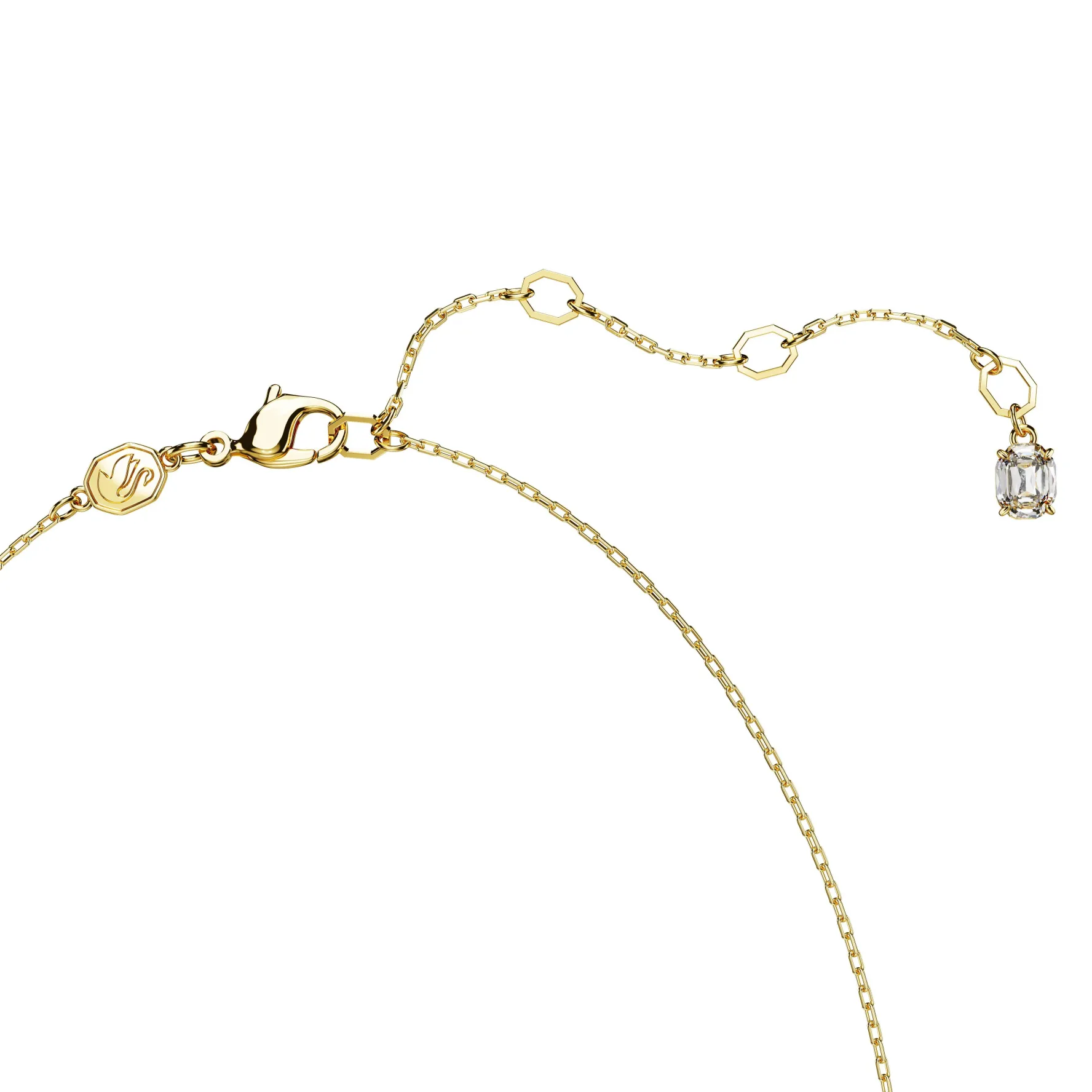 Swarovski Stilla Gold Tone Multicoloured Necklace