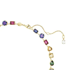 Swarovski Stilla Gold Tone Multicoloured Necklace