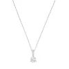 Swarovski Stilla Silver Crystal Pendant