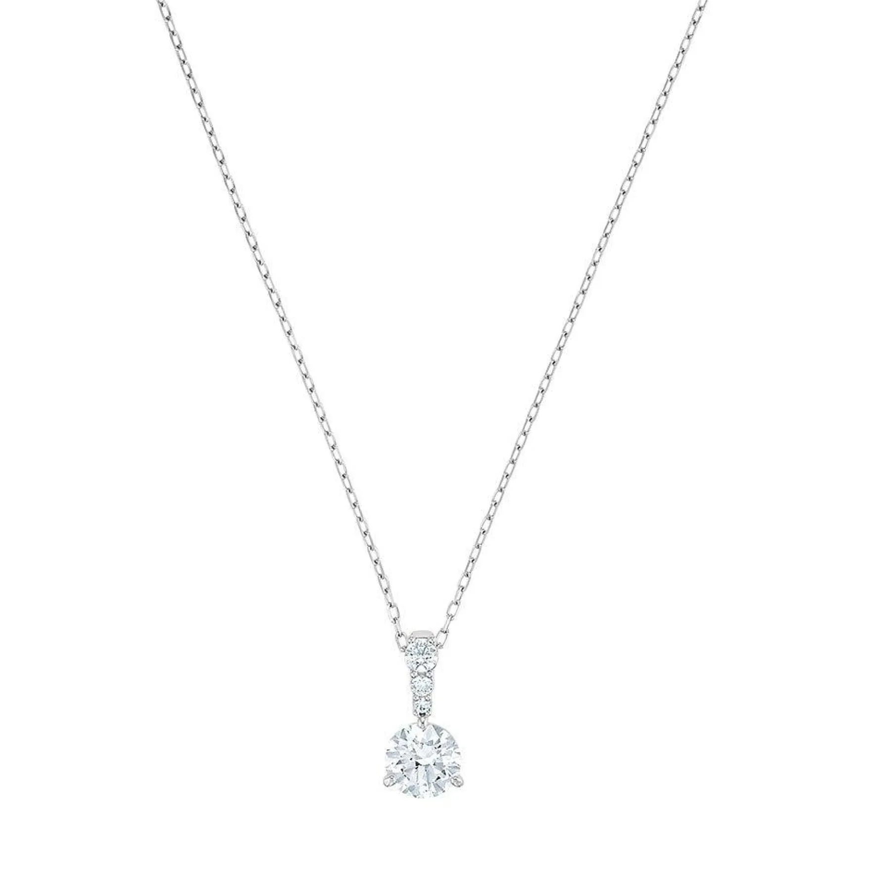 Swarovski Stilla Silver Crystal Pendant