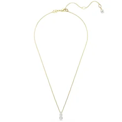 Swarovski Stilla Yellow Gold Tone Zirconia Pendant