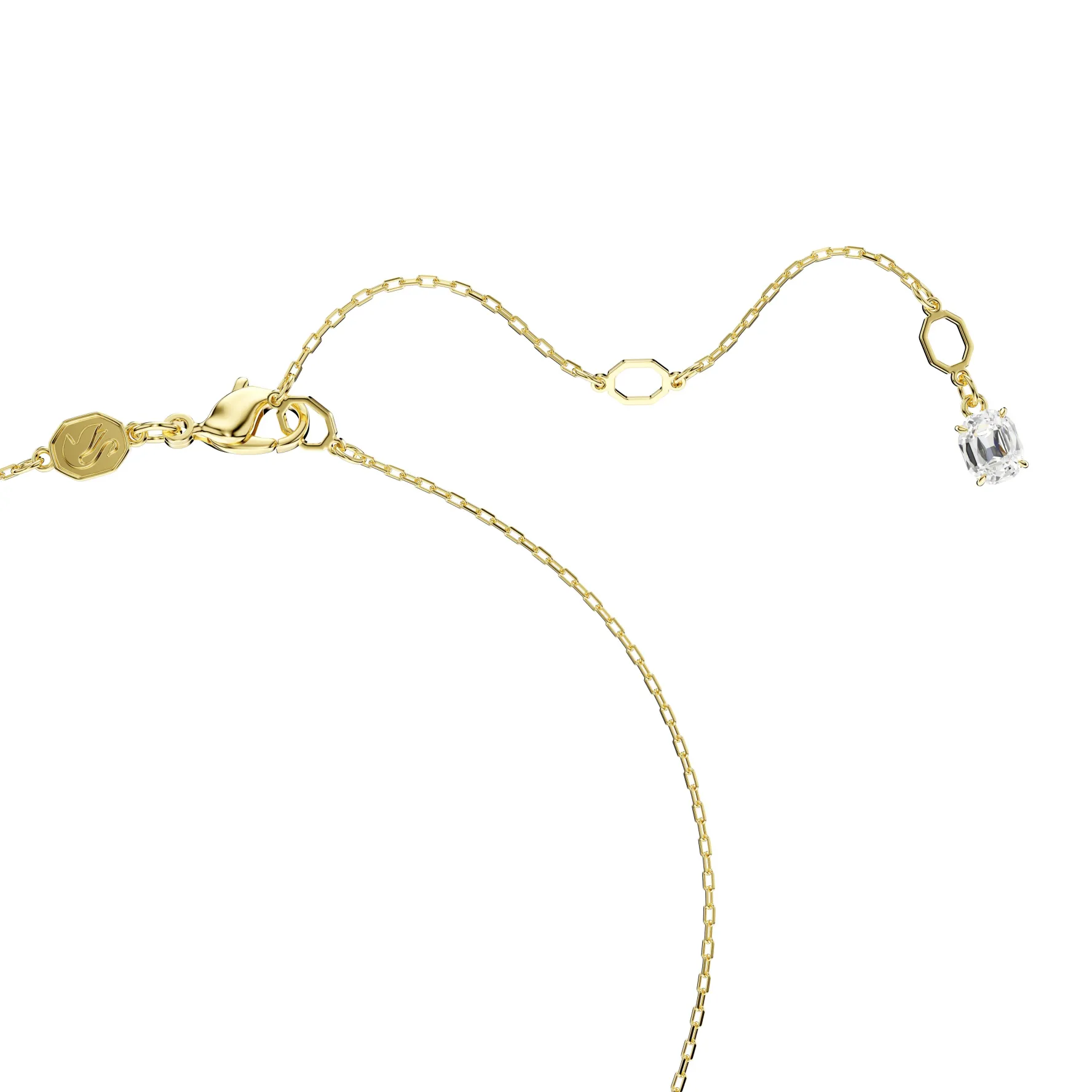 Swarovski Stilla Yellow Gold Tone Zirconia Pendant
