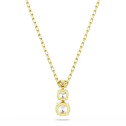 Swarovski Stilla Yellow Gold Tone Zirconia Pendant