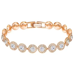 Swarovski Una Angelic Rose Gold Tone Crystal Bracelet