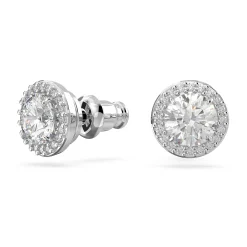 Swarovski Una Angelic Silver Stud Earrings