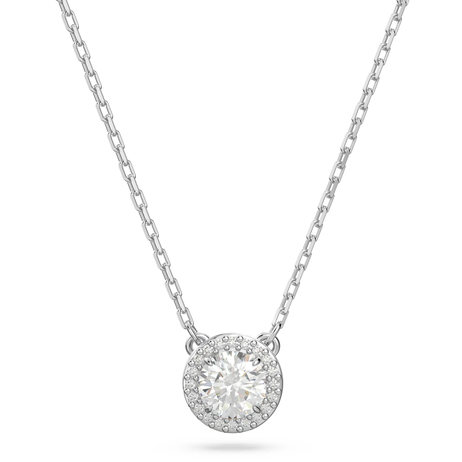 Swarovski Una Angelic Silver Pendant