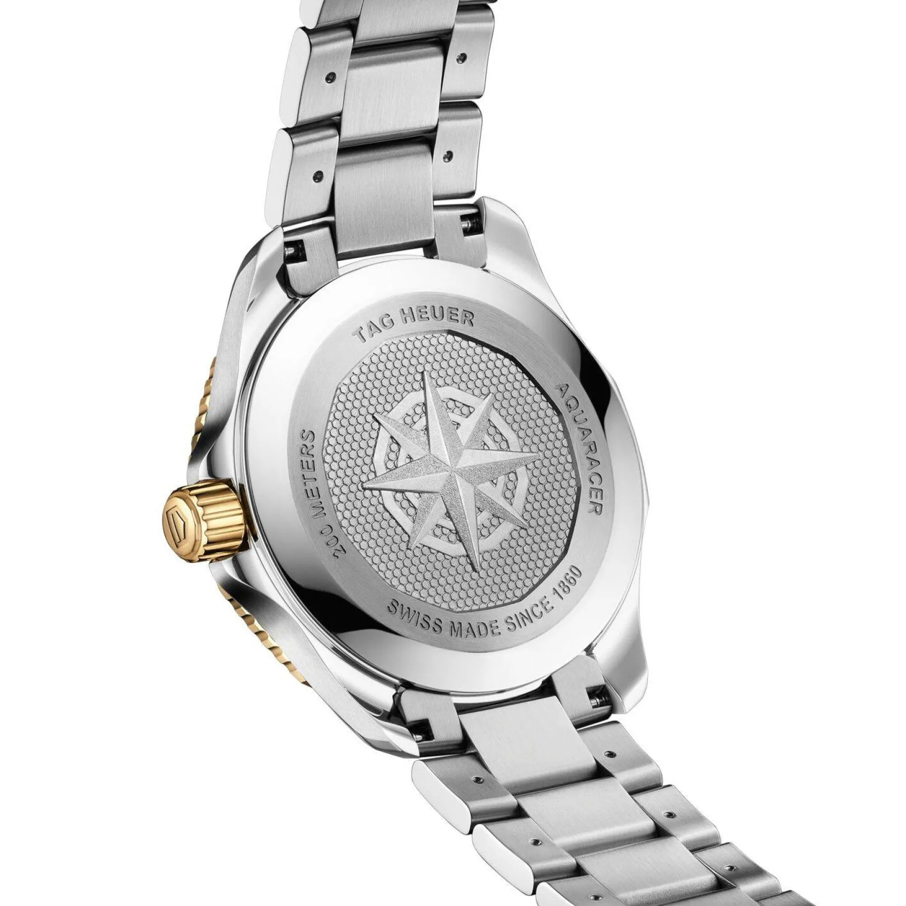 TAG Heuer Aquaracer Professional 200 Solargraph 40mm 18K Yellow Gold Men’s Watch