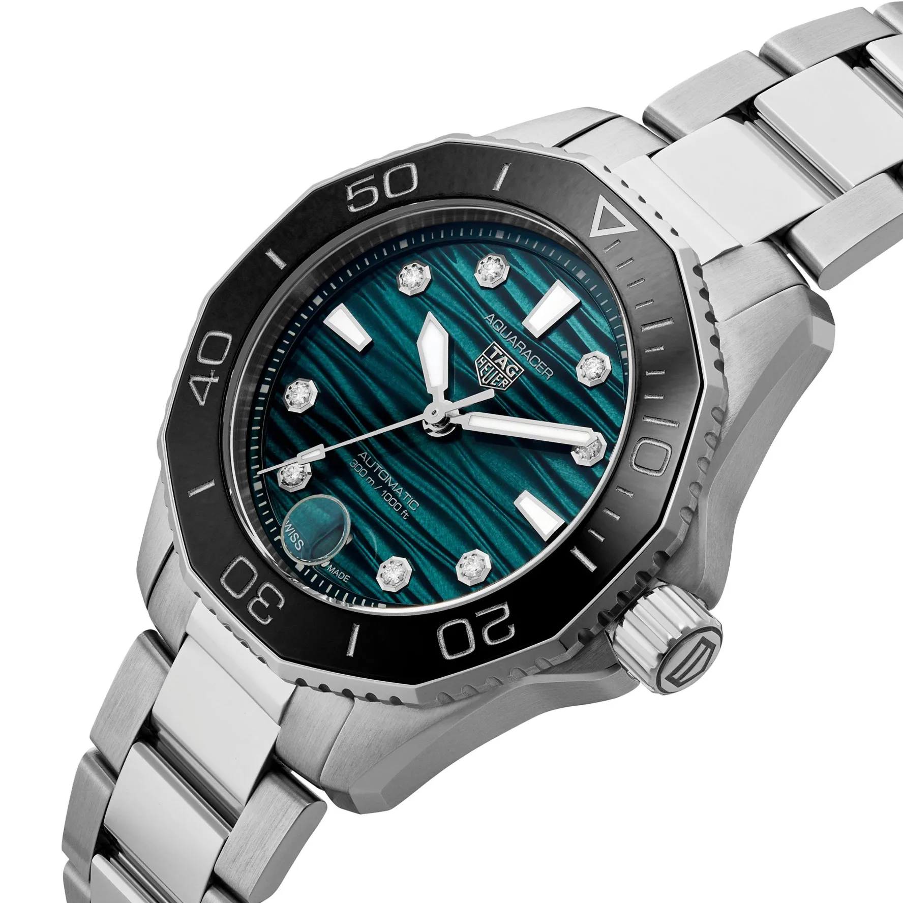 TAG Heuer Aquaracer Professional 300 36mm Diamond Automatic Ladies Watch