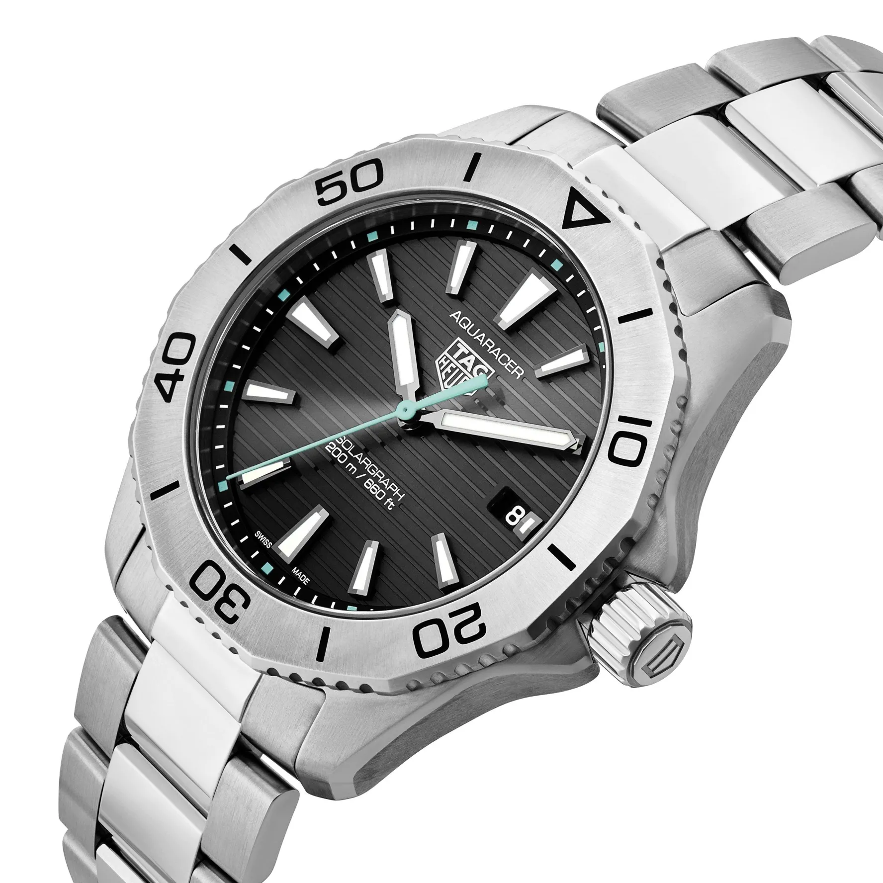 TAG Heuer Aquaracer Professional 200 Solargraph 40mm Men's Watch