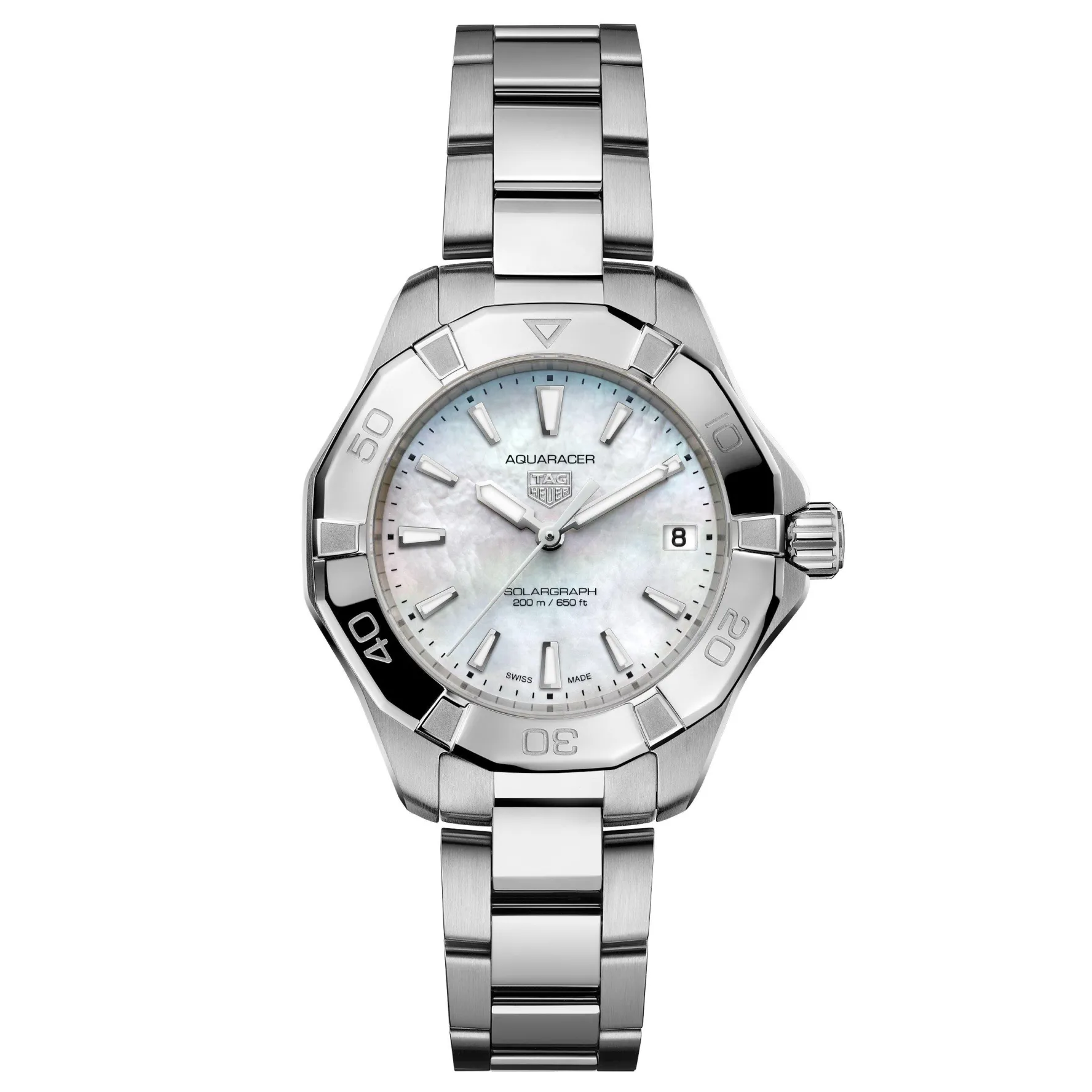 TAG Heuer Aquaracer Professional 200 Solargraph 34mm Ladies Watch