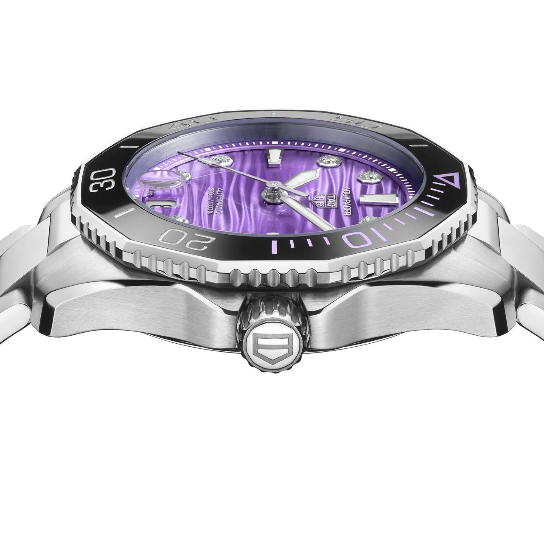 TAG Heuer Aquaracer Professional 300 Date 36mm Diamond Automatic Ladies Watch