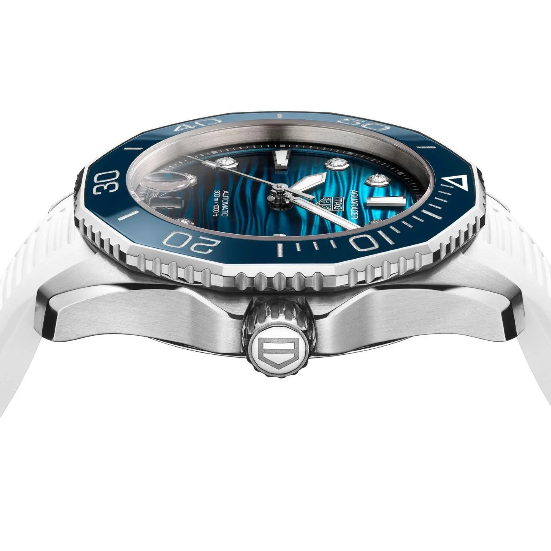 TAG Heuer Aquaracer Professional 300 Date 36mm Diamond Watch