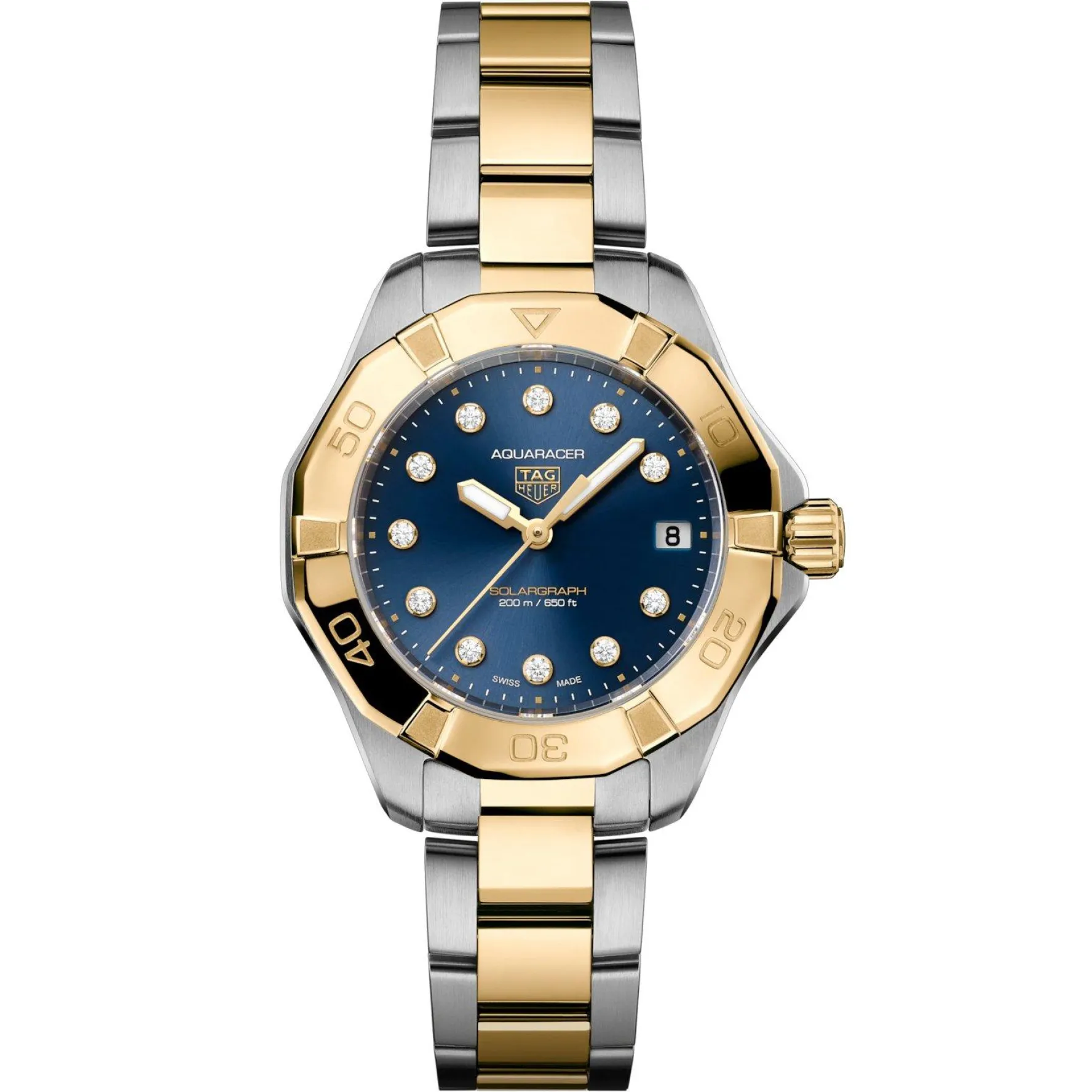 TAG Heuer Aquaracer Professional 200 Solargraph 34mm Watch