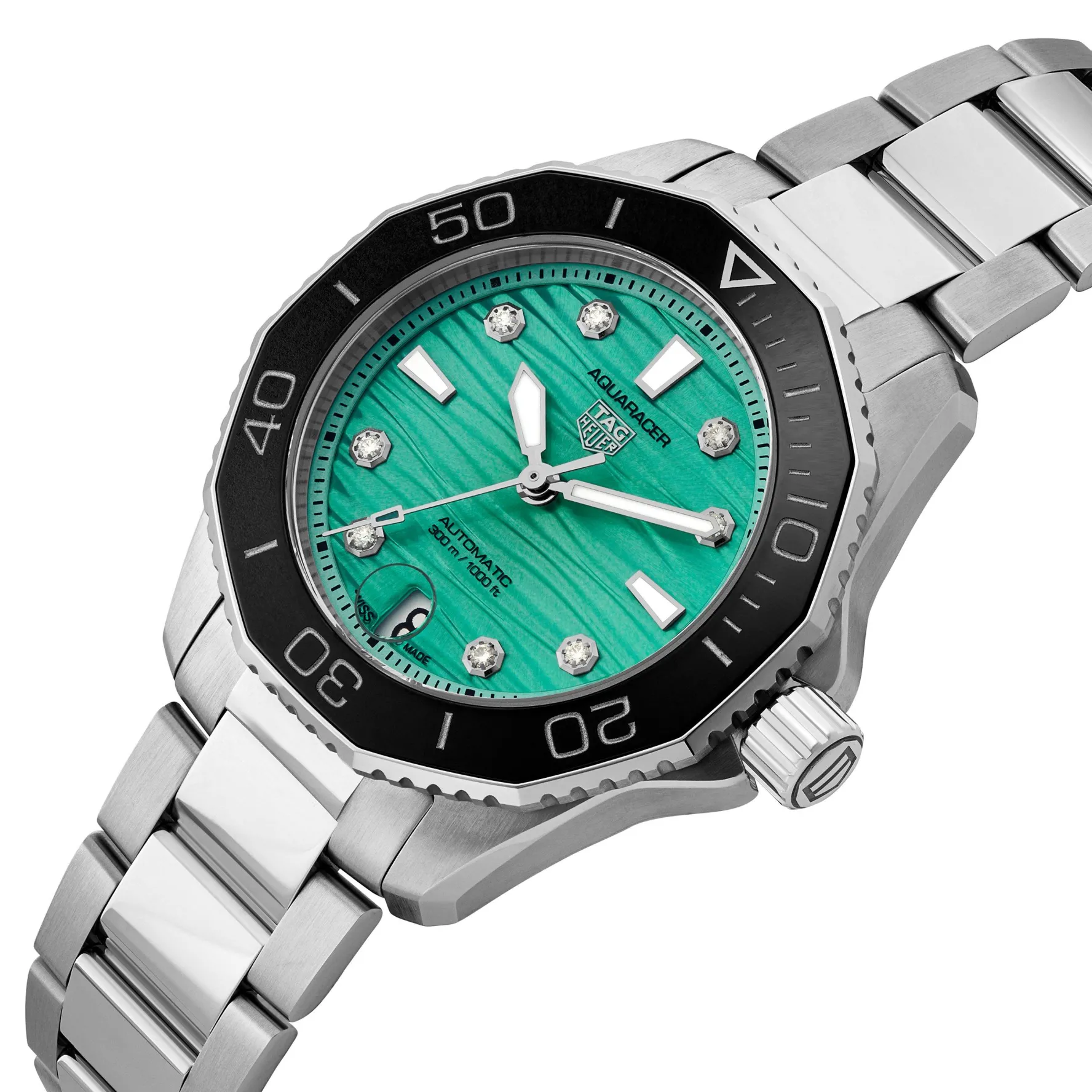 TAG Heuer Aquaracer Professional 300 36mm Diamond Automatic Ladies Watch