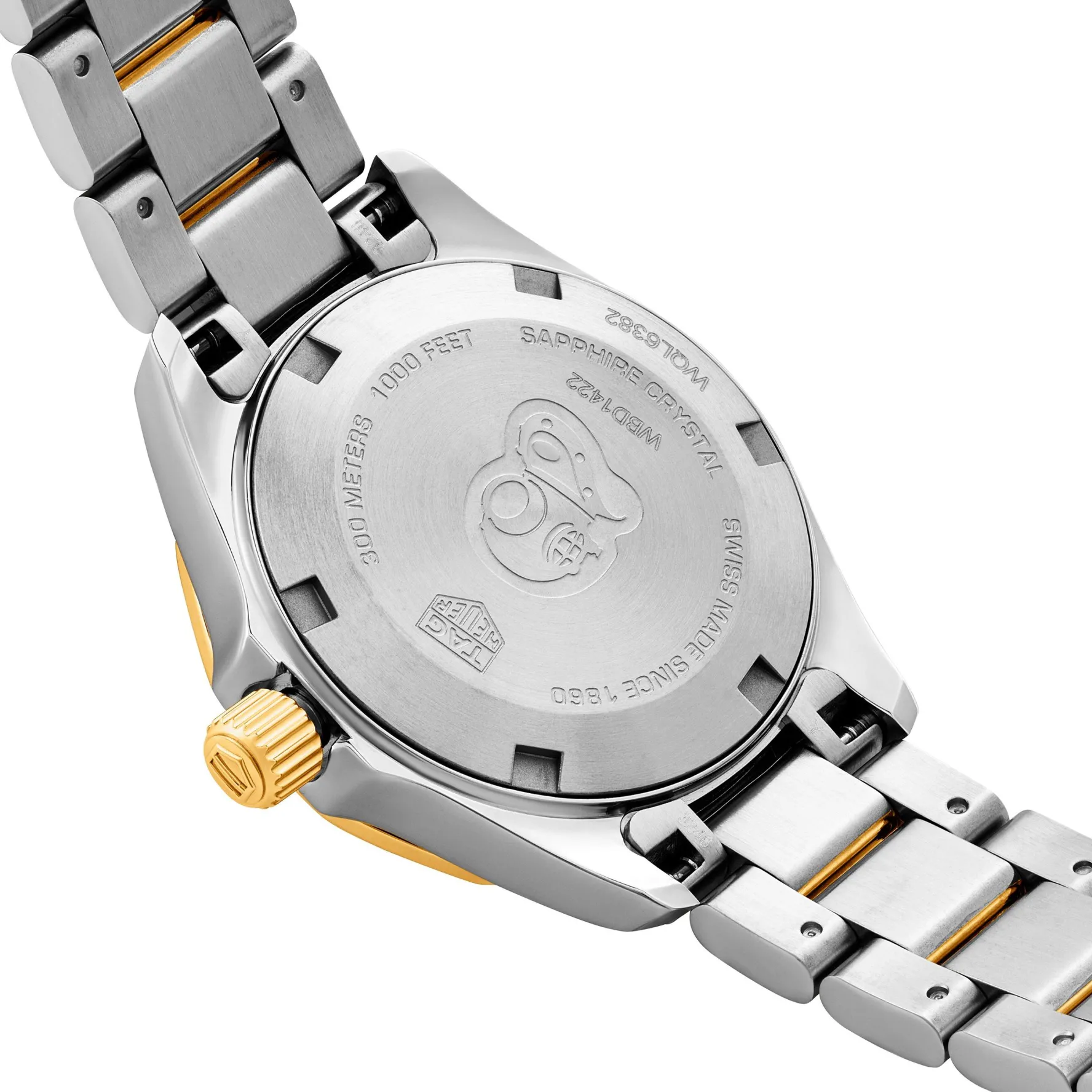 TAG Heuer Aquaracer Quartz Ladies Steel and 18K Yellow Gold Coating 27mm Watch