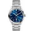 TAG Heuer Carrera Calibre 7 Twin Time Automatic Men's Blue Steel Watch