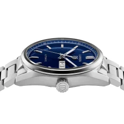 TAG Heuer Carrera Calibre 5 Automatic Mens Blue Steel Watch