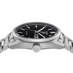 TAG Heuer Carrera Calibre 5 Automatic Mens Black Steel Watch