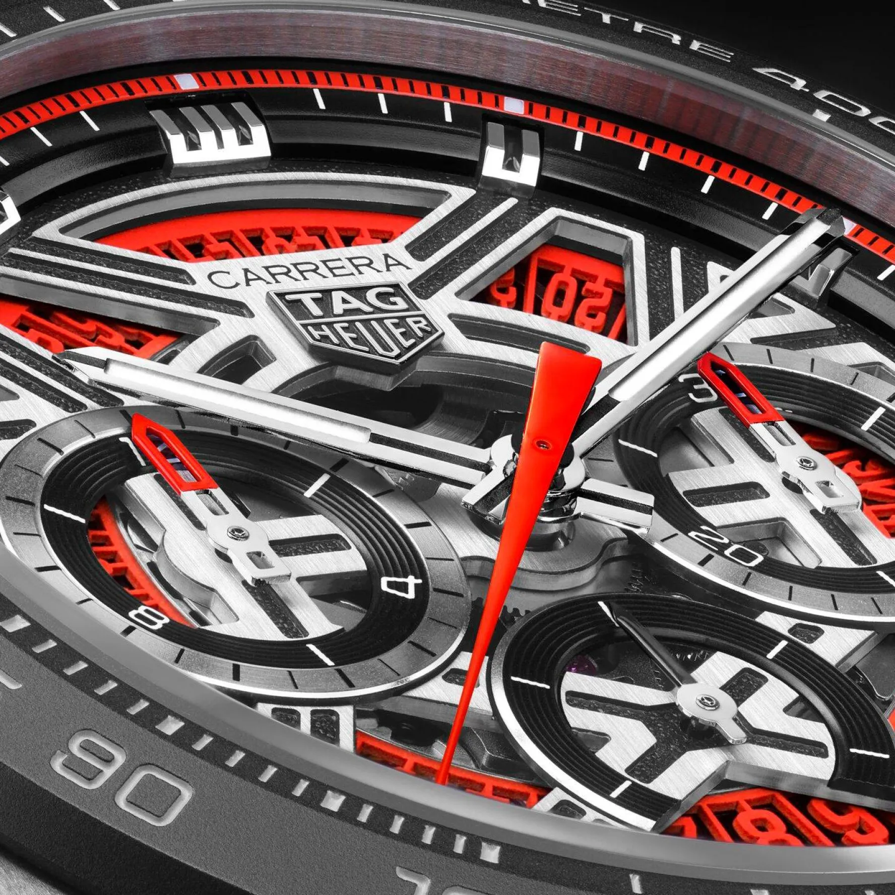 TAG Heuer Carrera Chrono Extreme Sport 44mm Red Automatic Watch
