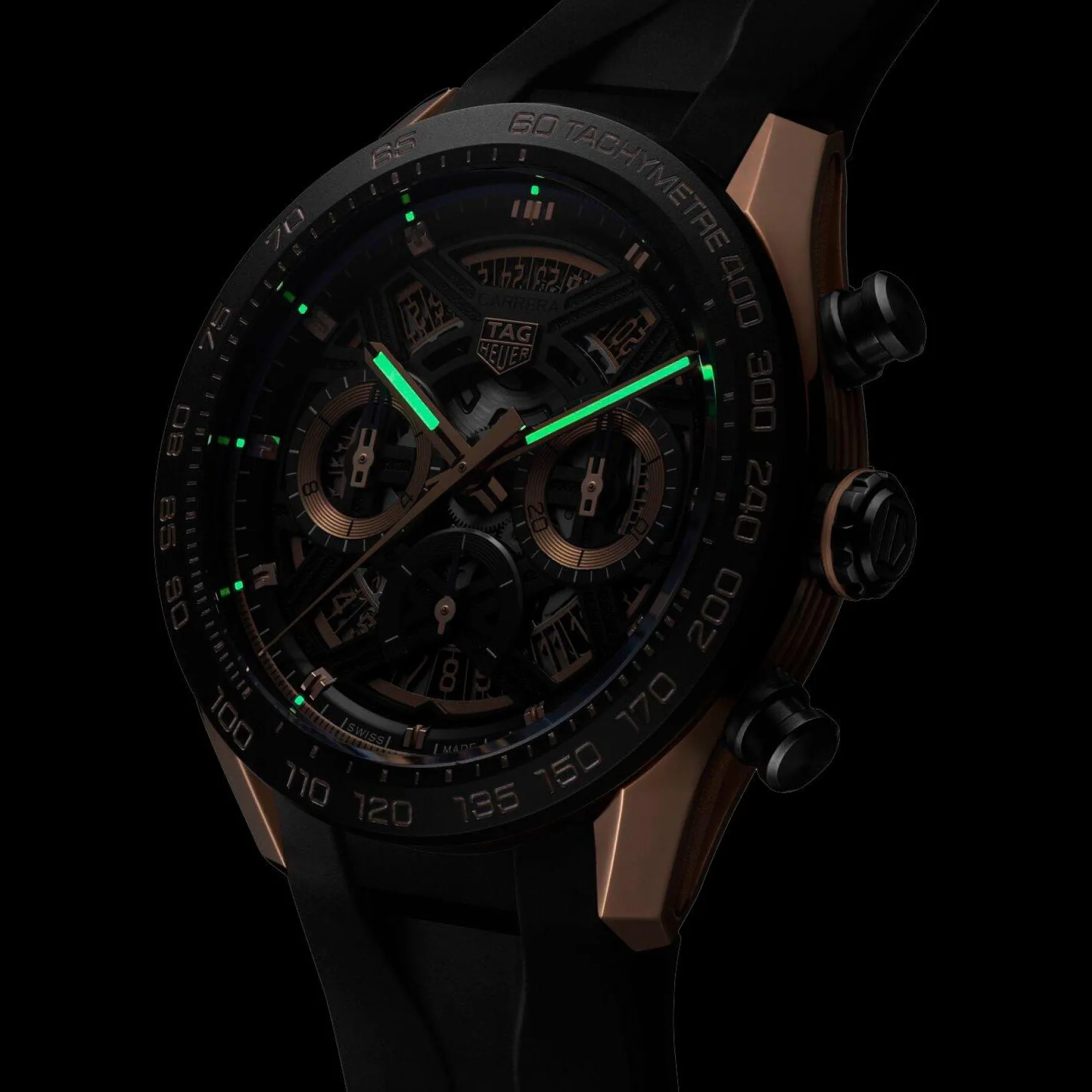 TAG Heuer Carrera Chrono Extreme Sport 44mm 18K Rose Gold Automatic Watch