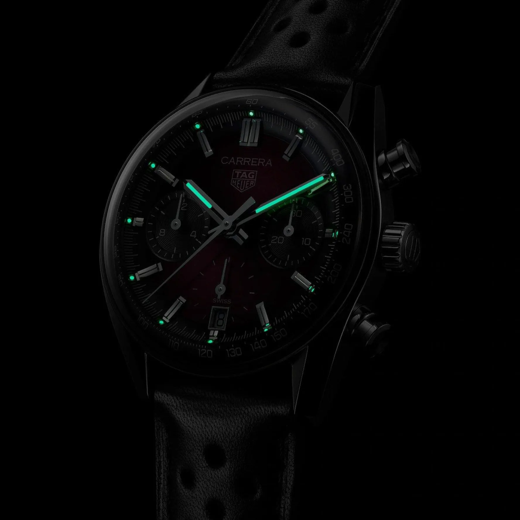 TAG Heuer Carrera Chronograph 39mm Purple Chronograph Automatic Men’s Watch