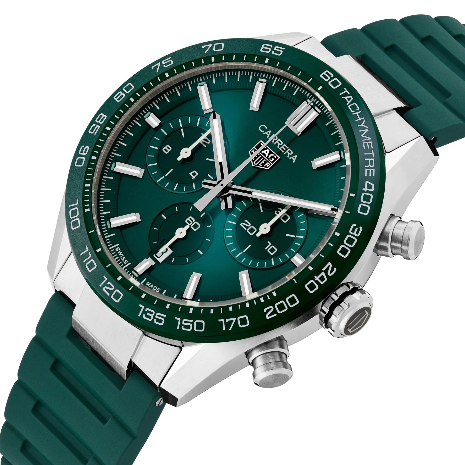 TAG Heuer Carrera Chronograph 44mm Green Automatic Men’s Watch