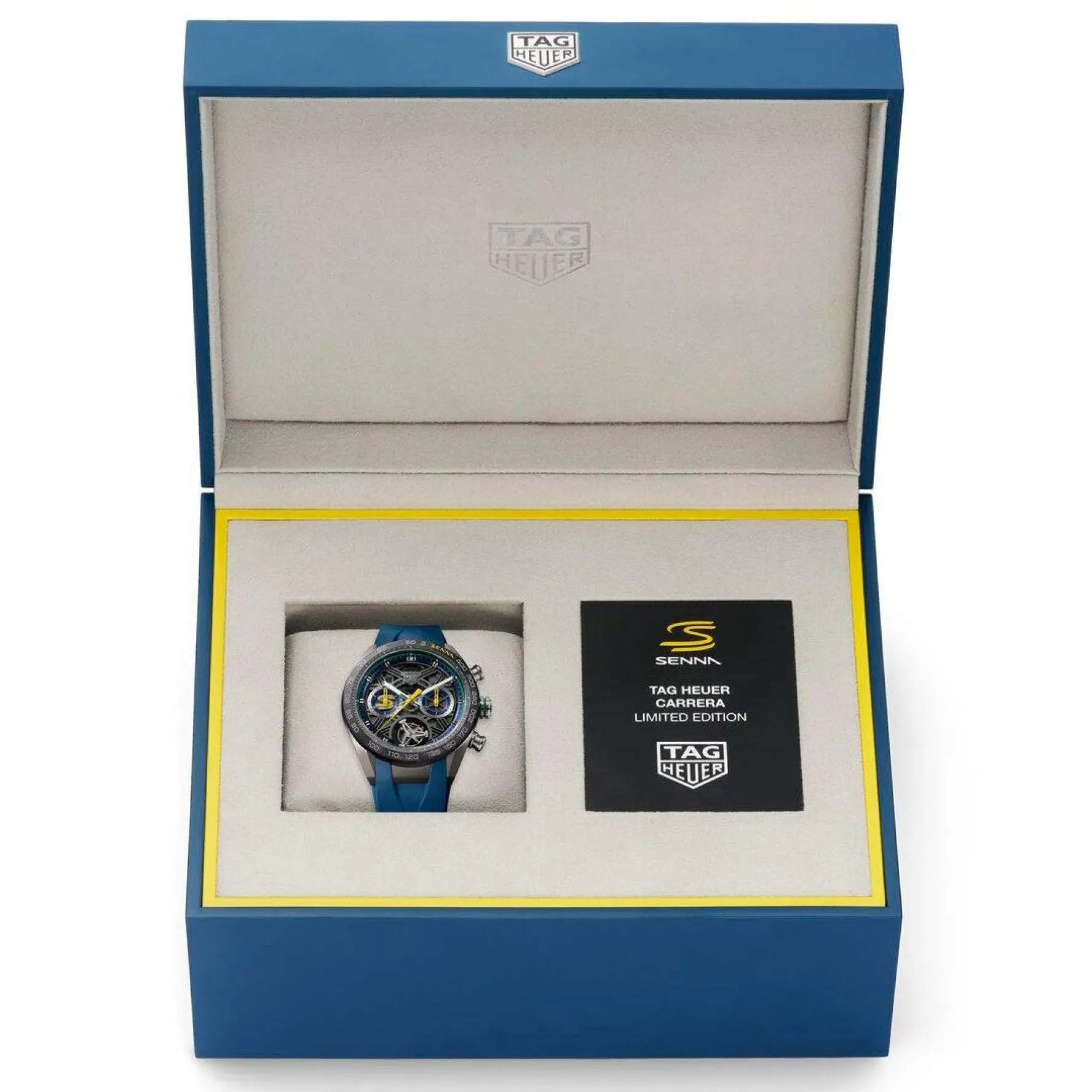 TAG Heuer Carrera Chronograph Tourbillon Extreme Sport X Senna 44mm Automatic Men’s Watch