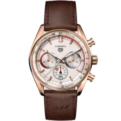 TAG Heuer Carrera Chronosprint X Porsche 42mm 18K Rose Gold Automatic Men's Watch