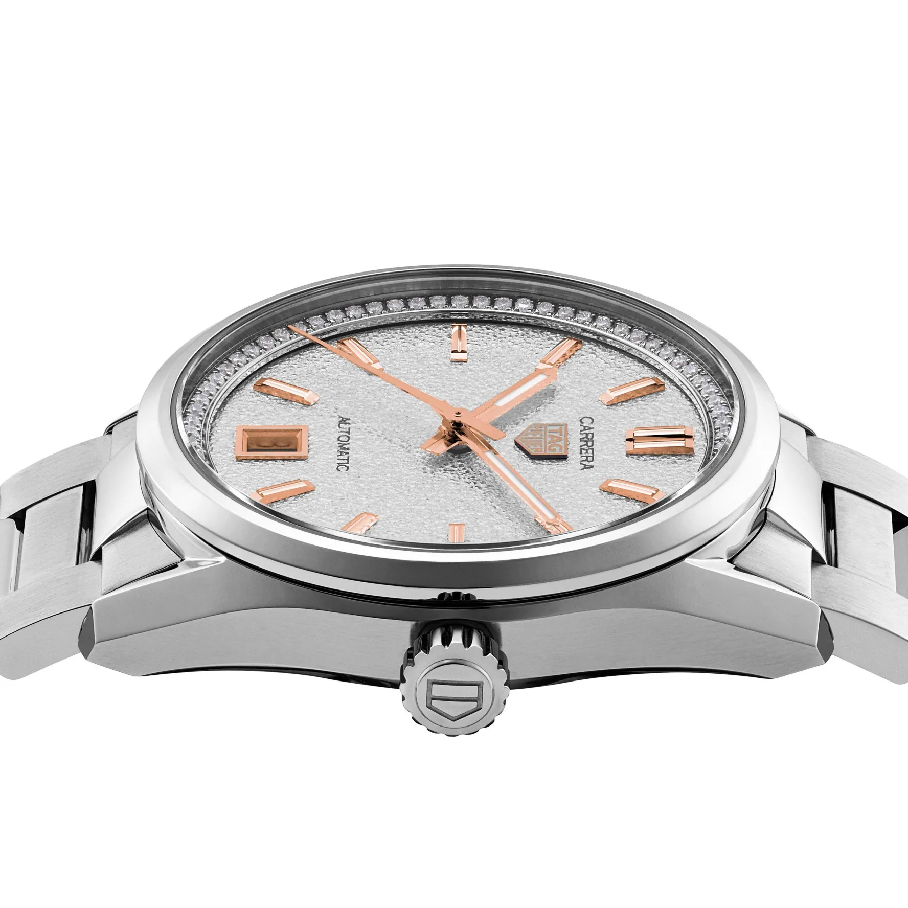 TAG Heuer Carrera Date 36mm Diamond Automatic Ladies Watch