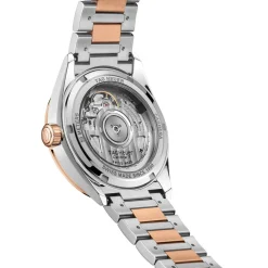 TAG Heuer Carrera Date 36mm Stainless Steel and 18K Rose Gold Diamond Automatic Ladies Watch