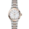 TAG Heuer Carrera Date 29mm Stainless Steel and 18K Rose Gold Diamond Automatic Ladies Watch