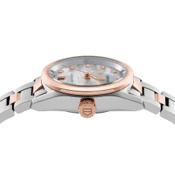 TAG Heuer Carrera Date 29mm Stainless Steel and 18K Rose Gold Diamond Automatic Ladies Watch
