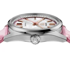 TAG Heuer Carrera Date 36mm Diamond Mother of Pearl Automatic Ladies Watch