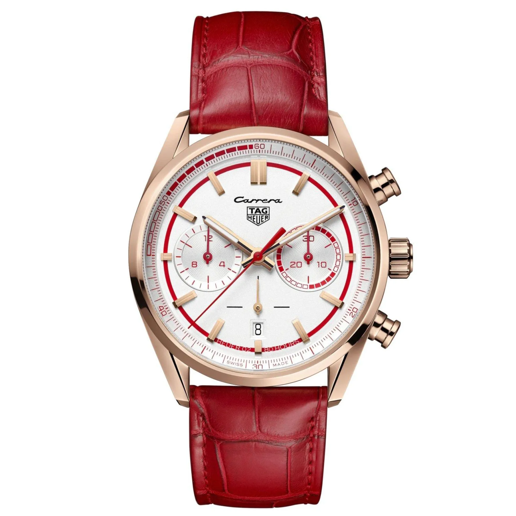 TAG Heuer Carrera X Porsche RS 2.7 42mm 18K Rose Gold Chronograph Automatic Men's Watch