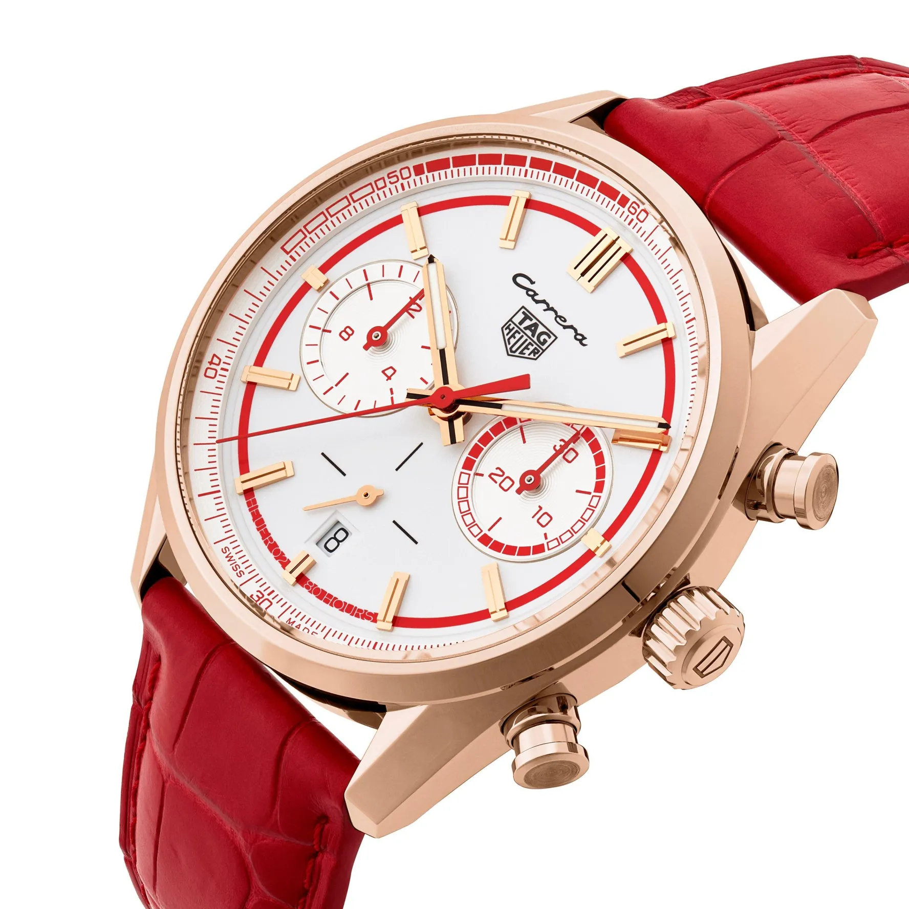 TAG Heuer Carrera X Porsche RS 2.7 42mm 18K Rose Gold Chronograph Automatic Men's Watch