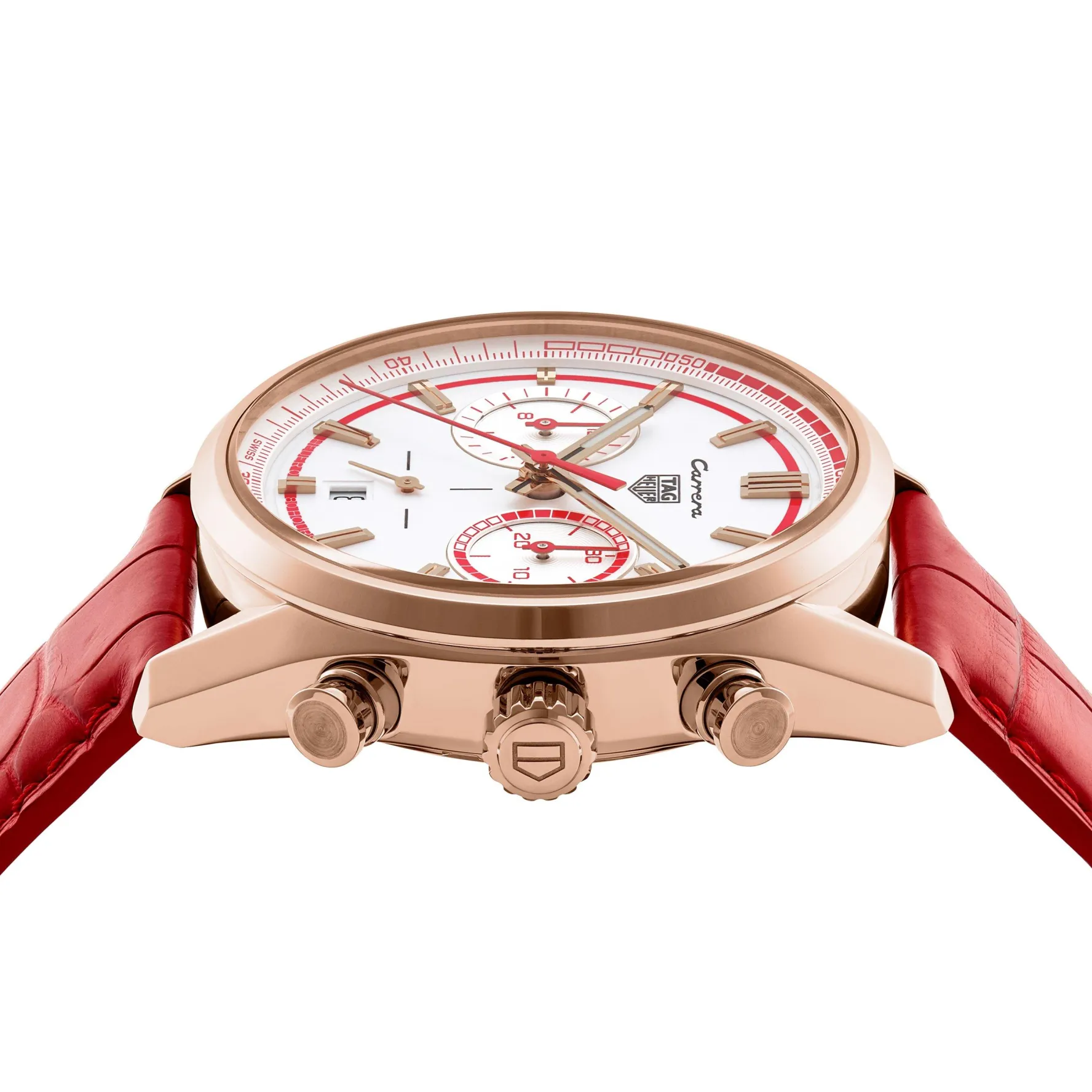 TAG Heuer Carrera X Porsche RS 2.7 42mm 18K Rose Gold Chronograph Automatic Men's Watch