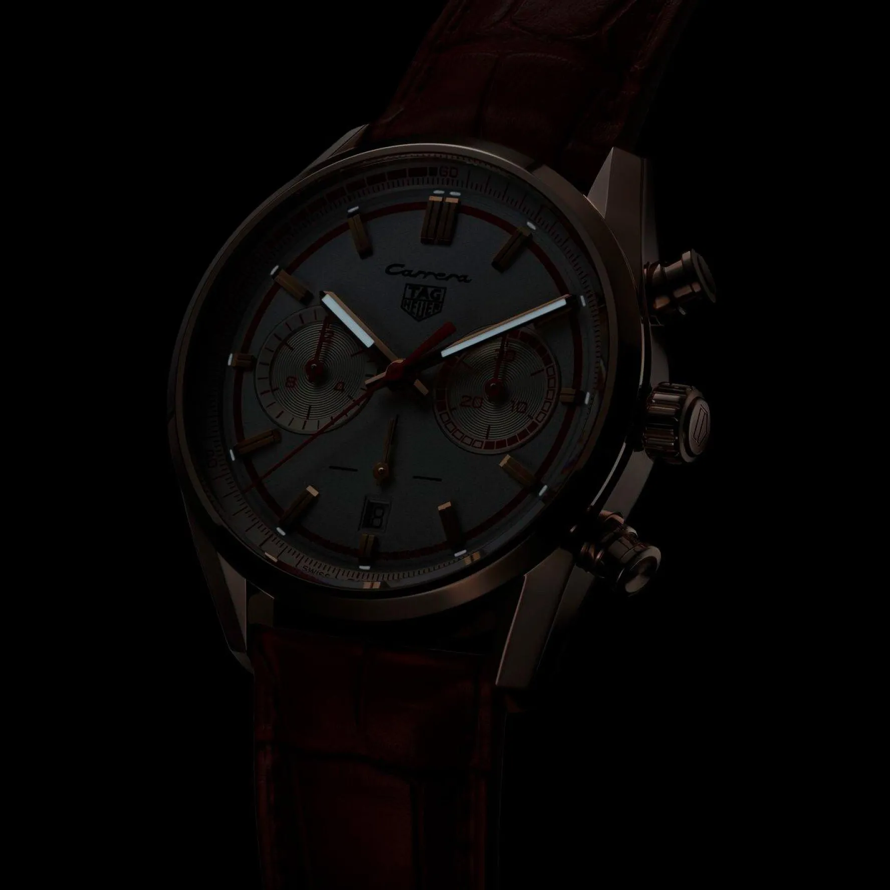 TAG Heuer Carrera X Porsche RS 2.7 42mm 18K Rose Gold Chronograph Automatic Men's Watch