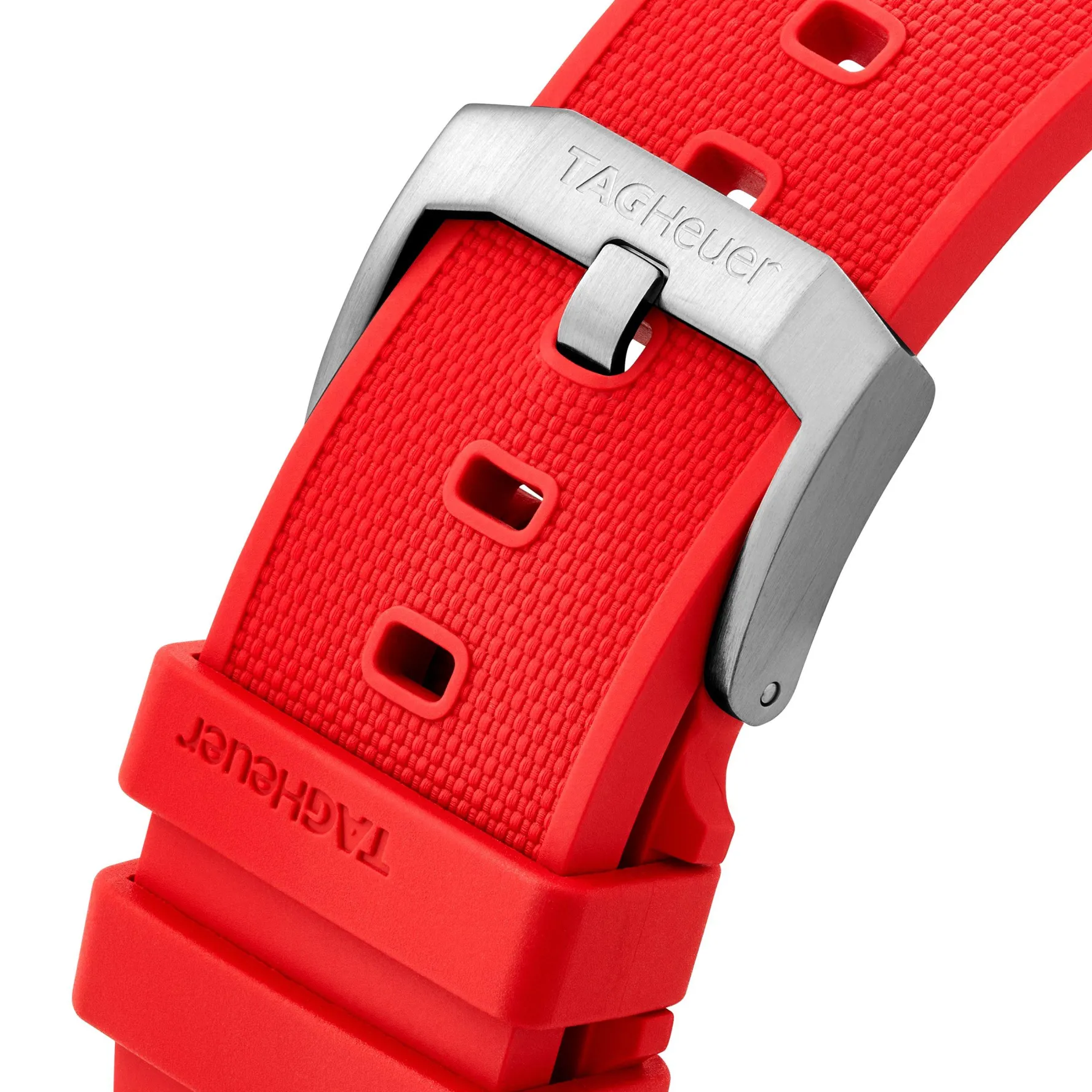 TAG Heuer Formula 1 Chronograph 43mm Red Rubber Strap Men’s Watch