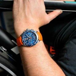 TAG Heuer Formula 1 Chronograph 43mm Orange Rubber Strap Men’s Watch