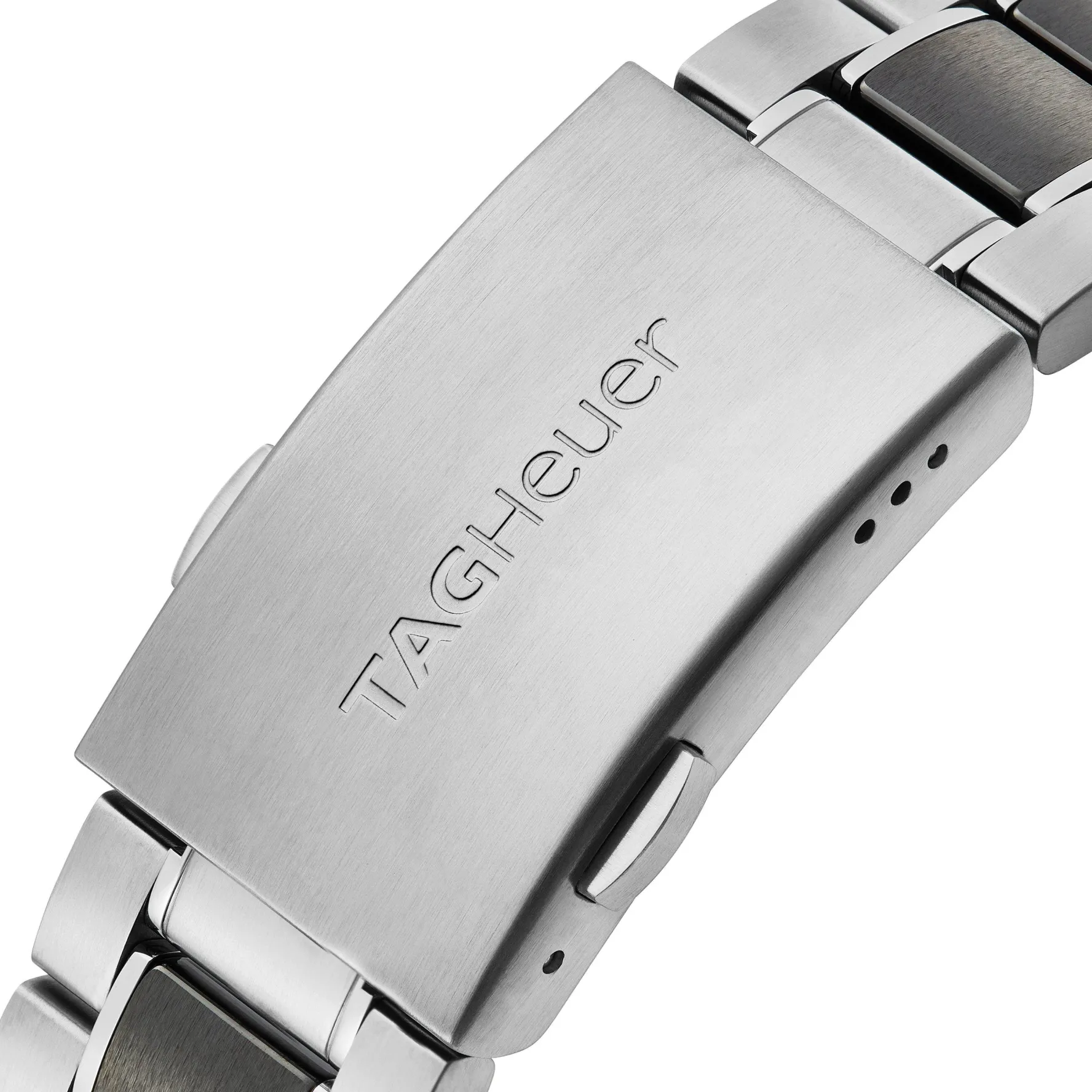 TAG Heuer Formula 1 Quartz Men's Grey Steel and Black Ceramic Chronograph 43mm Watch