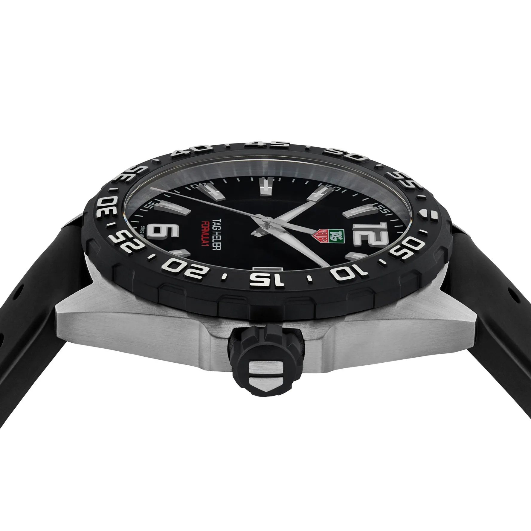 TAG Heuer Formula 1 Quartz Men's Black Rubber 41mm Watch