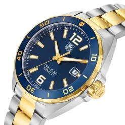 TAG Heuer Formula 1 Quartz Men's Blue Steel and Yellow Gold Watch