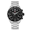 TAG Heuer Formula 1 Quartz Men's Black Steel Chronograph 43mm Watch