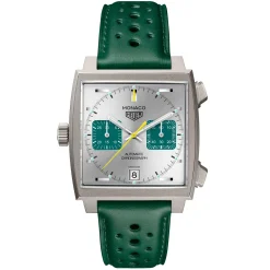 TAG Heuer Monaco Chronograph Racing Green 39mm Titanium Automatic Watch