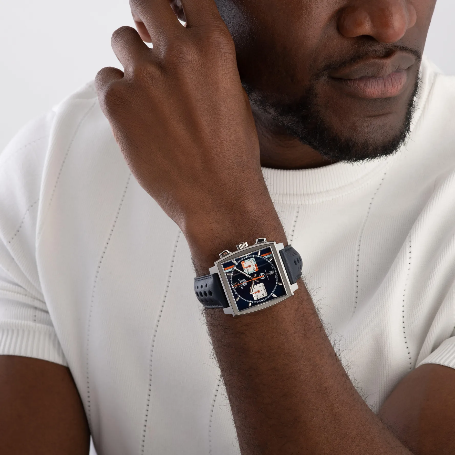 TAG Heuer Monaco X Gulf Special Edition 39mm Chronograph Men’s Watch