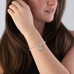 Thomas Sabo Baby Footprint Silver Cubic Zirconia Charm