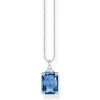 Thomas Sabo Blue Crystal Necklace